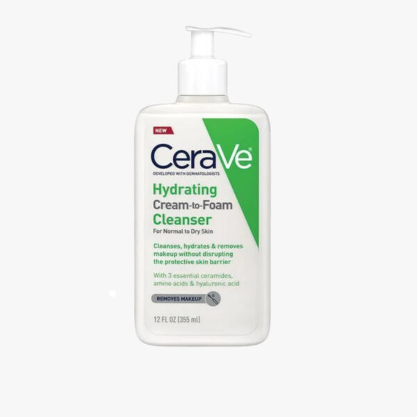 Cerave Hydrating Cream To Foam Cleanser 237mls